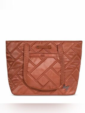 Lug Skyliner Tote in Copper Brown NWT